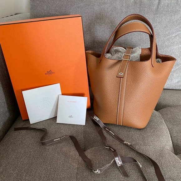 hermes picotin gold 18 - Picture 7 of 9